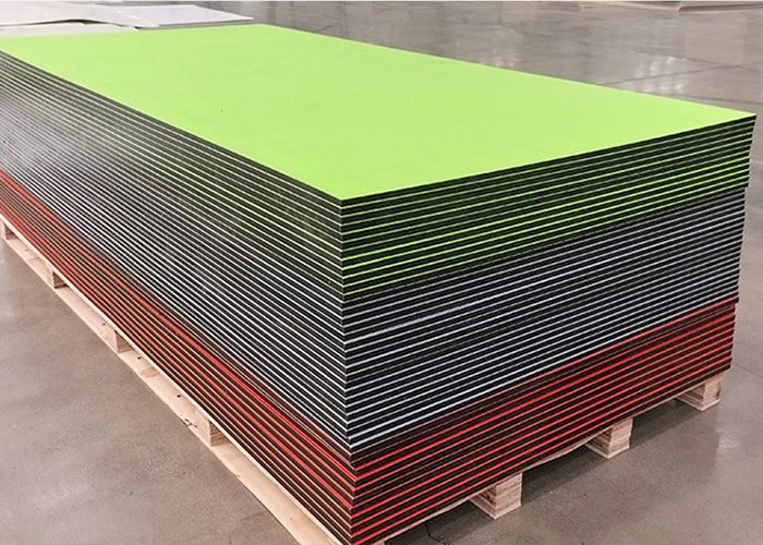 Dual Layer HDPE Sheet Colored Hdpe Sheet /Two Colors Three Layers Extrude HDPE Sheets / Sandwich 3 Layers Double Color Sheet