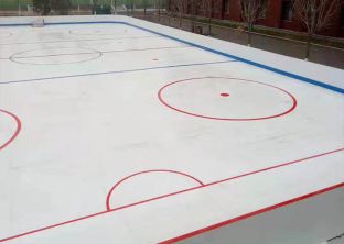 Impact Resistant Pe Sheet Home Uhmwpe Ice Rink Skate Board Synthetic Hockey Skating Rink