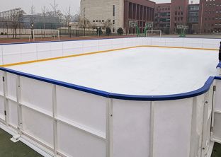 Impact Resistant Pe Sheet Home Uhmwpe Ice Rink Skate Board Synthetic Hockey Skating Rink